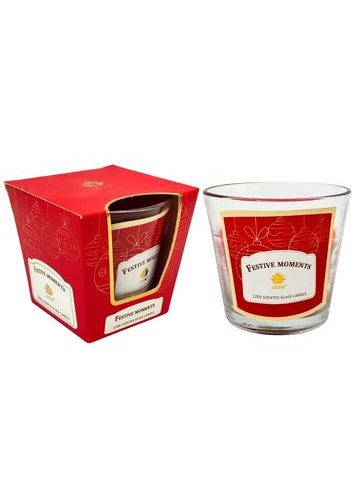 ARÔME Svíčka 120 g, ve skle, Festive Moments