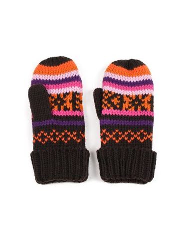 Extra teplá čepice Iceland hnědá s bambulí