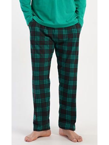 Pánské saténové pyžamo Adam vínové