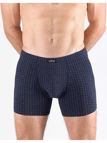 Pánské boxerky s delší nohavičkou nadměrné, šité, s potiskem 74174 - lékořice brandy