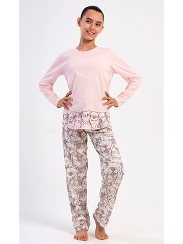 Dětský dlouhý župan s kapucí LILLY a JACK EXTRA světle fialová