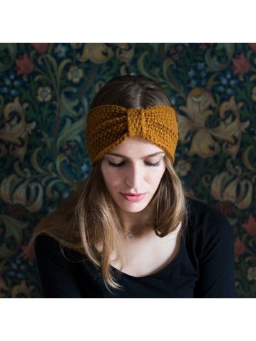 Čelenka melírovaná černá