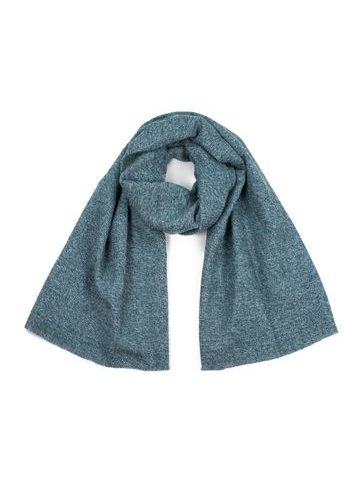 Šál melanžový - tyrkysový