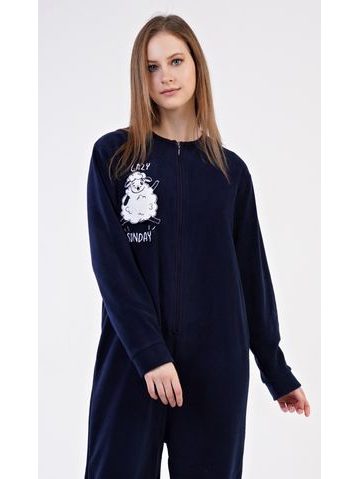 Dámský overal Sovičky - azurová
