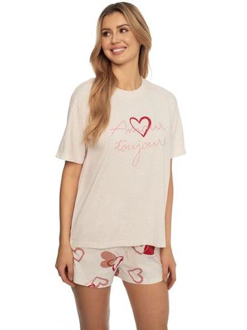 Dámské pyžamo 41309 Amour pink