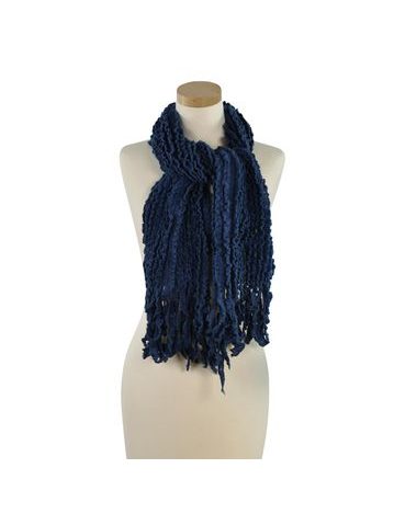 Šál Suzy - tmavomodrý