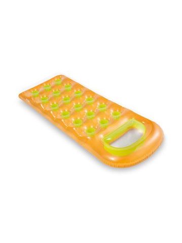 INTEX Matrace nafukovací s okýnkem, barva oranžová