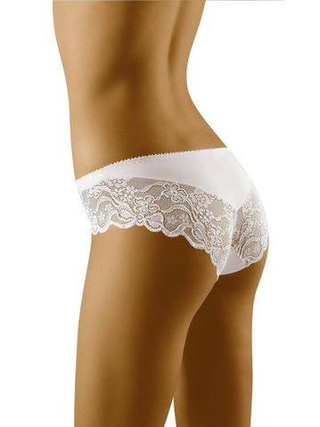 Kalhotky tanga pro plnoštíhlé CHANGE Florence String Semi smetanové