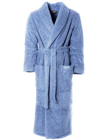 Pánský dlouhý savý župan se šálovým límcem TAMPA antracitová