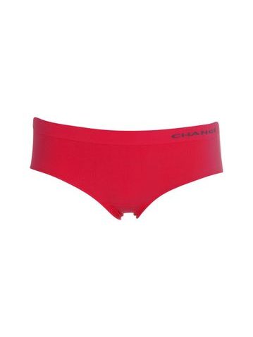 Bavlněné bezešvé bokové kalhotky CHANGE Seamless Winter Red