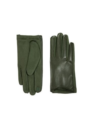 Mechové rukavice - khaki