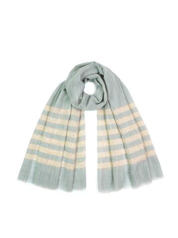 Šál Harper - modrozelená