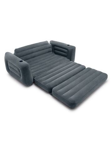 INTEX Nafukovací QUEEN DURA-BEAM matrace s USB150 152 x 203 x 30 cm