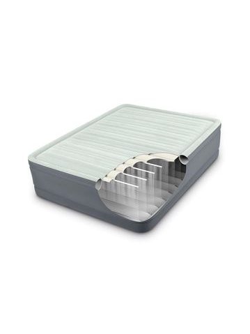 INTEX Nafukovací QUEEN DURA-BEAM matrace s USB150 152 x 203 x 30 cm
