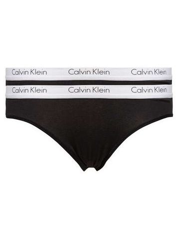 Dámské kalhotky CALVIN KLEIN 2pack QD3584E černá