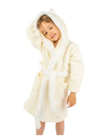 Dětský župan Králíček ecru s ušima