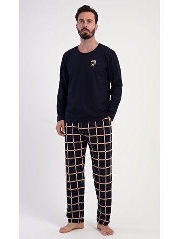 Pánské saténové pyžamo Adam vínové