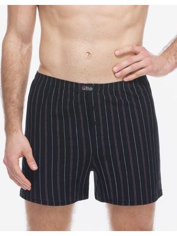 Pánské trenky volné, šité 75209 - černá martini