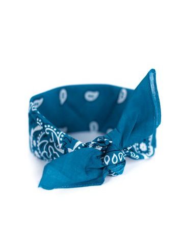Bandana - modrozelená
