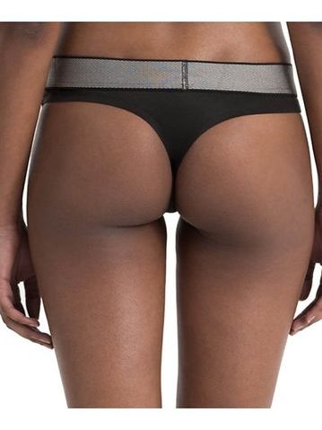 Kalhotky tanga pro plnoštíhlé CHANGE Florence String Semi smetanové