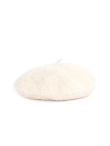 Baret Angora béžový