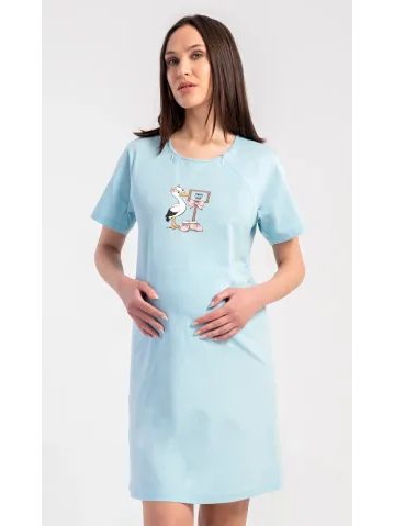 Luxusní noční košilka Linda růžová