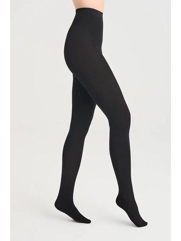 Vlněné punčocháče ARCTIC WOOL černé