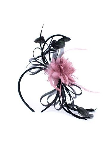 Fascinátor Andrea - černý