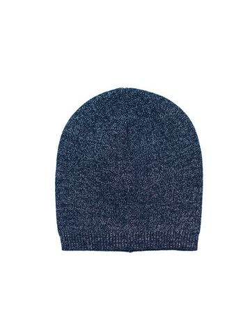 Čepice beanie modrá
