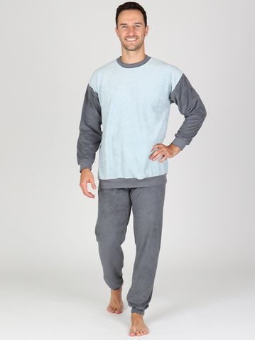 Pánské froté pyžamo 142