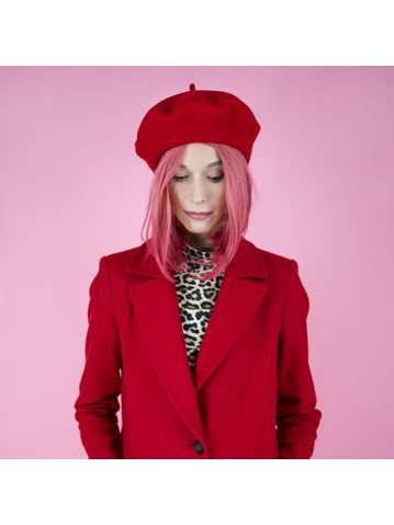 Baret Angora bílý