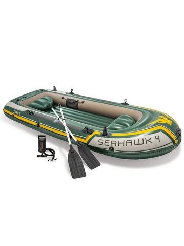 INTEX Nafukovací člun Seahawk 4 Set - 351 x 145 x 48 cm