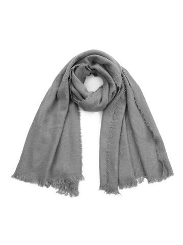 Zimní šál Monowool - šedý