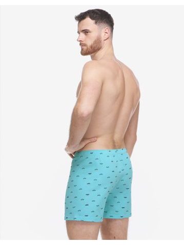 Vánoční trenýrky se stromečky Comfort 166 modré