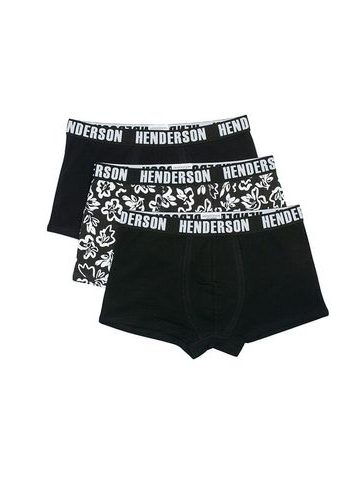 3 pack pánských boxerek Orchid černé