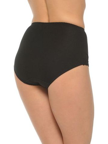 Dámské boxerky vyšší, kratší nohavička, bezešvé, klasické, jednobarevné Eco Bamboo 03018P - bílá