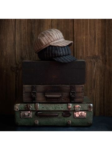 Pletený zimní kulich hořčicový