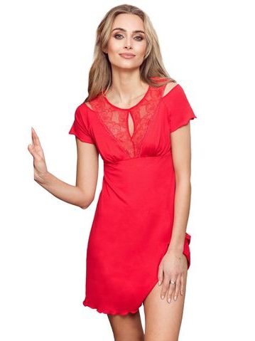 Noční košile Naomi red