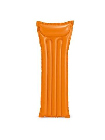 INTEX Econo matrace o velikosti 183 x 69 cm z masivního vinylu, oranžová