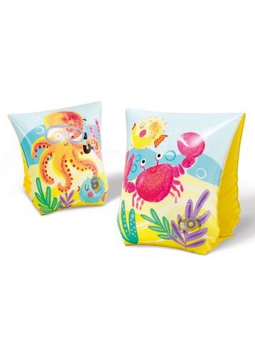 INTEX Dětské nafukovací rukávky s motivem rybiček, 3-6 let