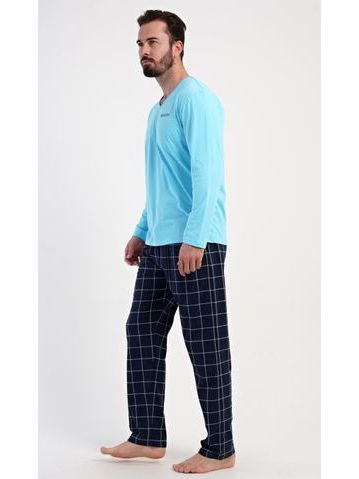 Pánské saténové pyžamo Adam vínové