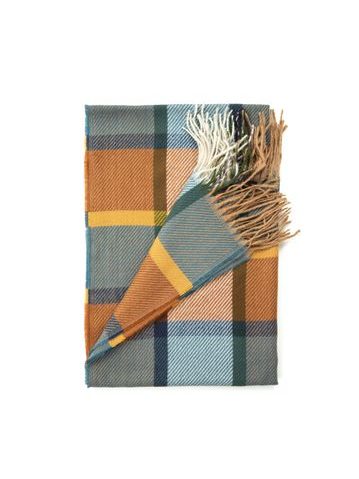 Vlnitý šátek světle modrý