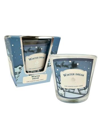 ARÔME Svíčka 90 g, ve skle a flower boxu, Cinamon Clove