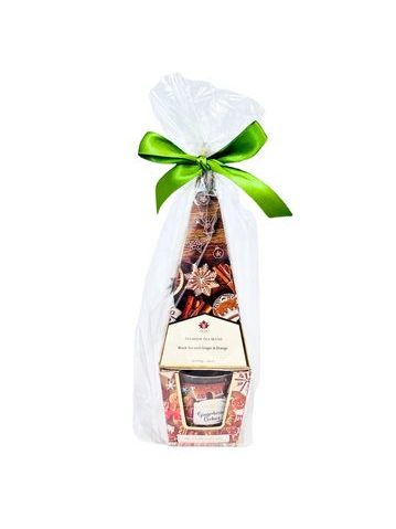 Vánoční dárkový set - čaj a svíčka Perníčky