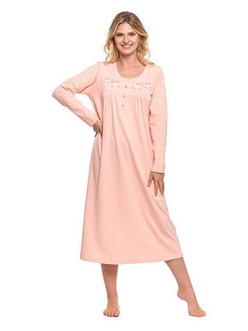 Dámská košilka Rosalia broskvová s růžemi