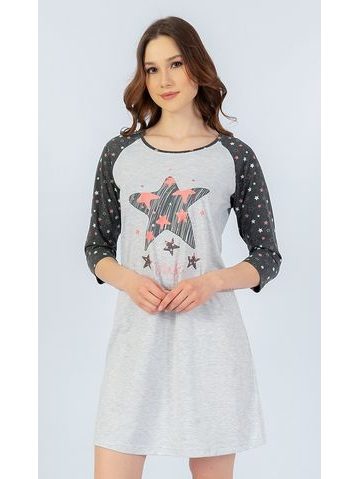 Dámská noční košilka Raisa modrá