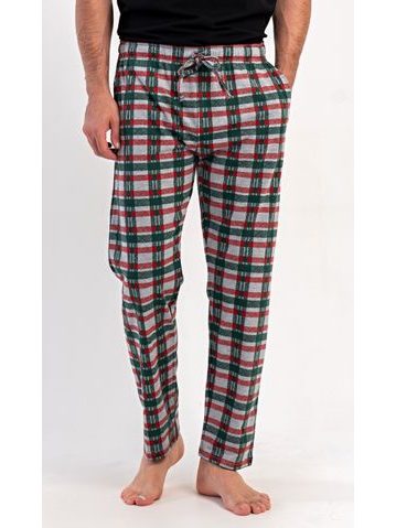 Pánské pyžamové kalhoty Paul - tmavě zelená