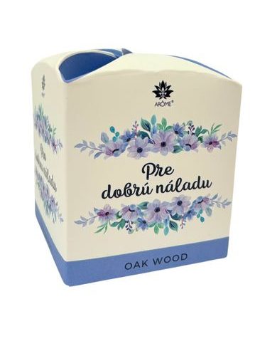 ARÔME Svíčka 90 g, ve skle a flower boxu, Cinamon Clove