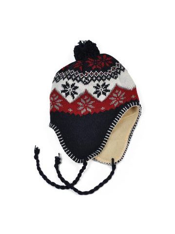 Peruánská čepice tmavě modrá