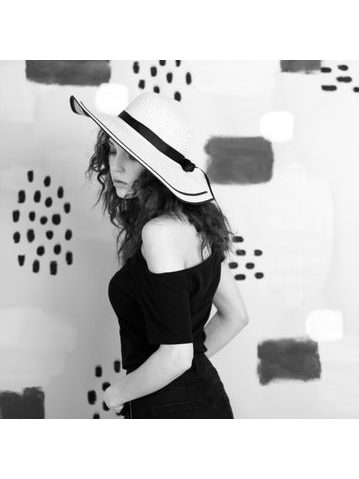 Klobouk se širokým lemem